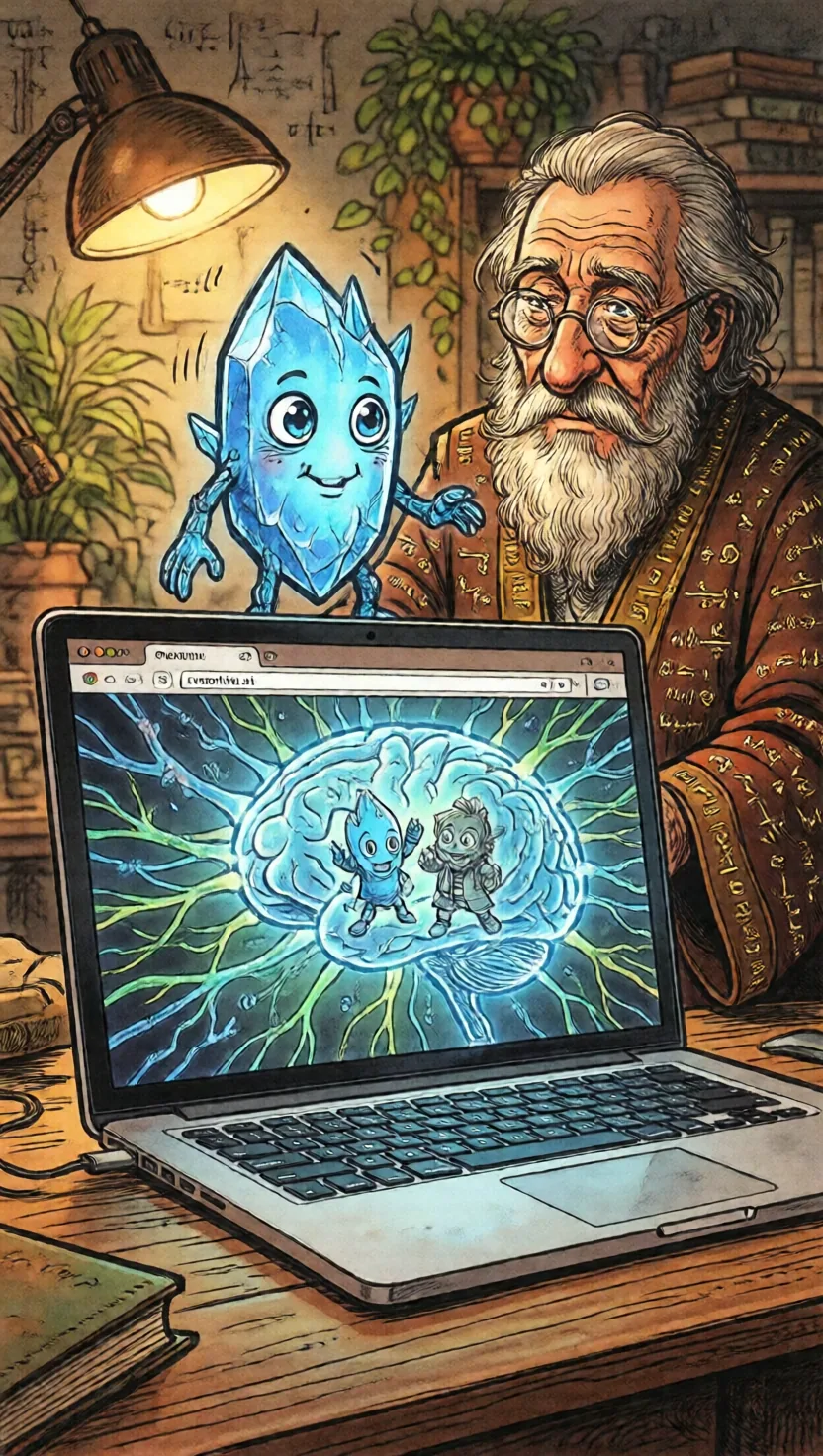 Your brain. Your tab. No cloud.